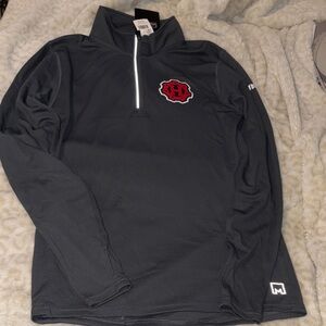 UFL Roughnecks Football - MSX by Michael Strahan Gray Pullover - NWT